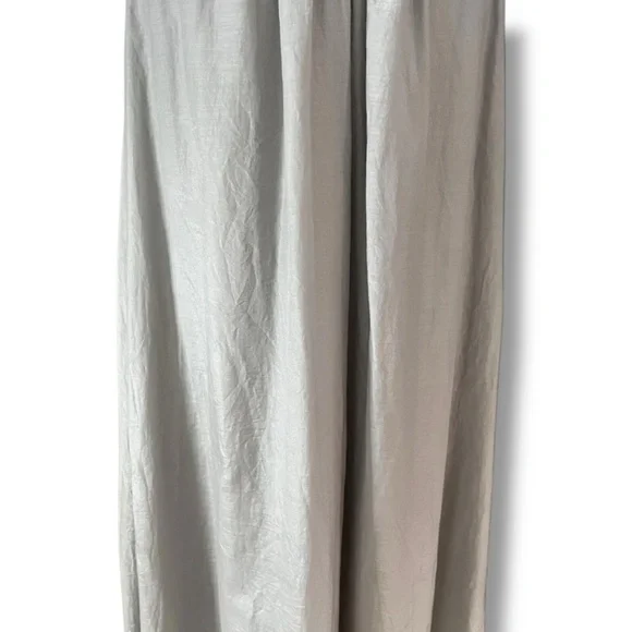 Young Fabulous & Broke Gray Purple Ombre Maxi Sundress Size XS Cotton Silk